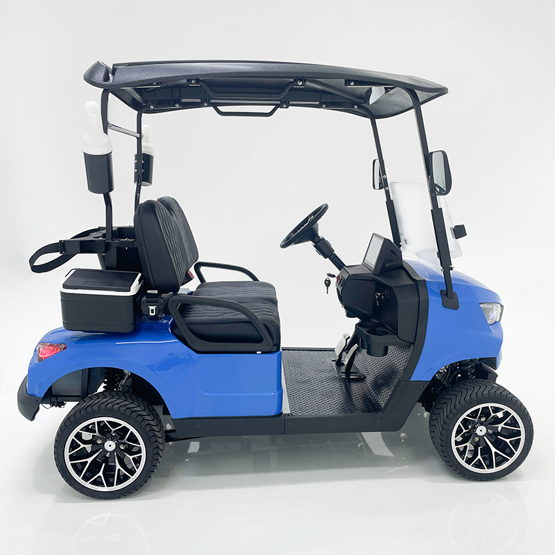 Style B Golfwagen mit 2 Sitzen, blau 