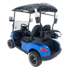 Style B Golfwagen mit 2 Sitzen, blau 