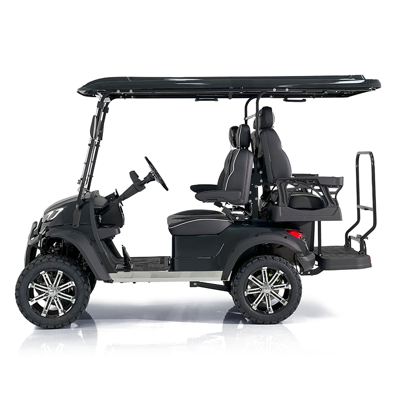 Aerfa 2+2 Sitze Golfwagen schwarz