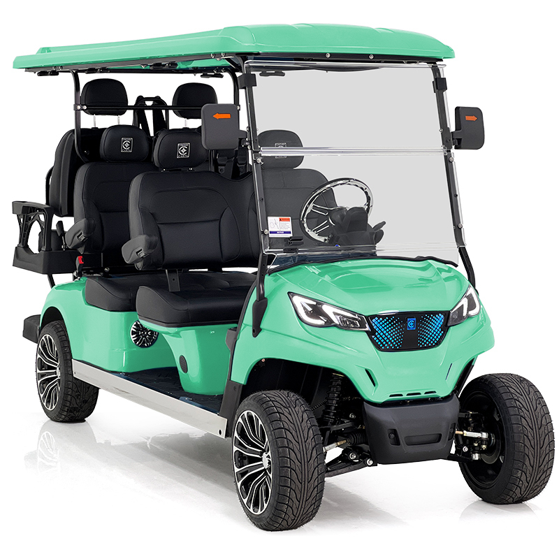 Aerfa 4+2 Sitze Golfwagen mintgrün