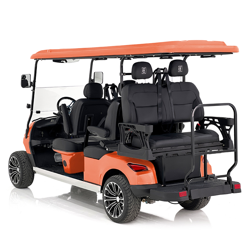 Aerfa 4+2 Sitze Golfwagen orange