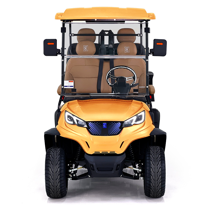 Style Aerfa 2+2 Sitze Golfwagen orange