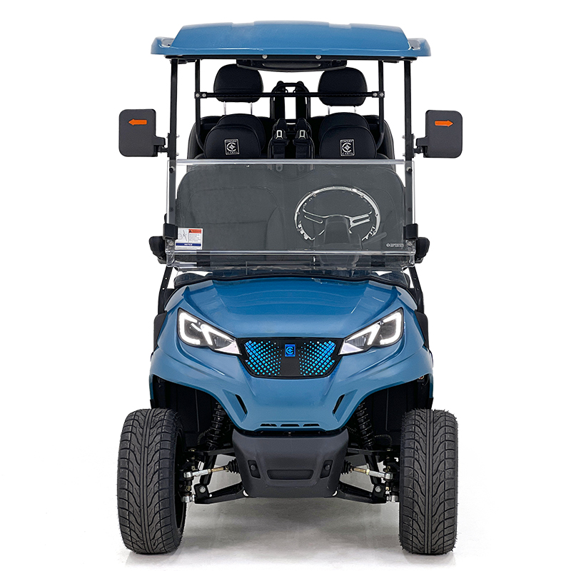 Aerfa 4+2 Sitze Golfwagen blau 