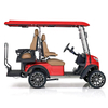 Stil Aerfa 2+2 Sitze Golfwagen rot