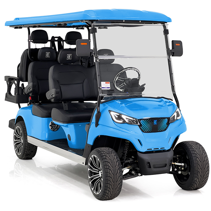 Aerfa 4+2 Sitze Golfwagen blau