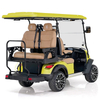 Style Aerfa 2+2 Sitze Golfwagen gelb