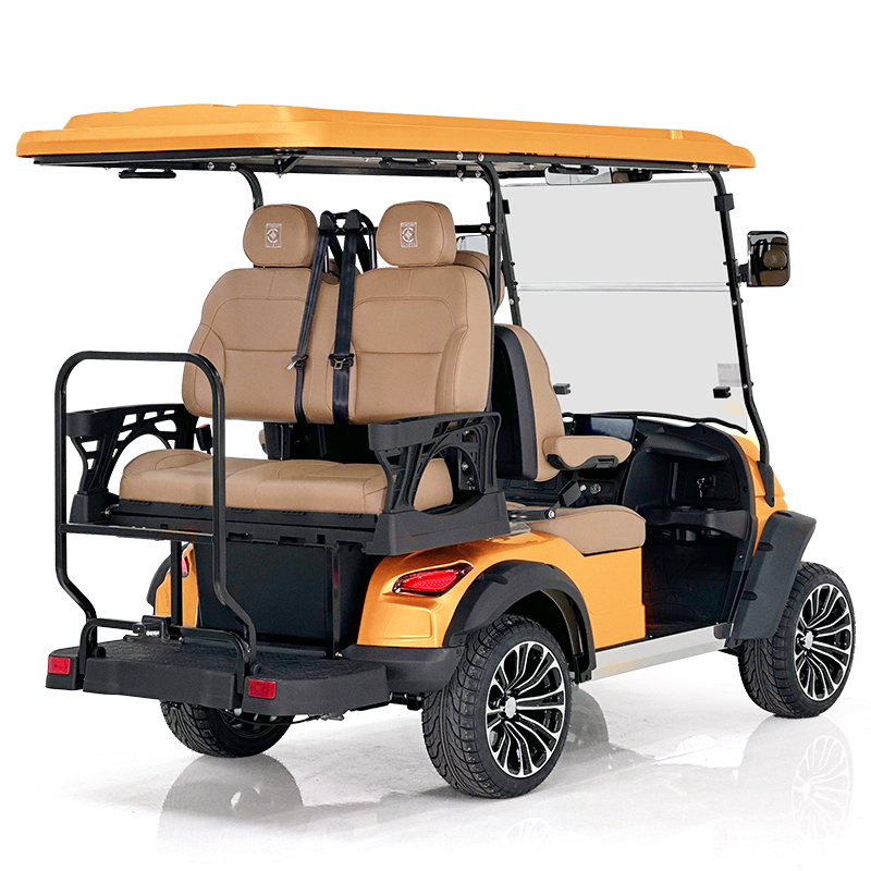 Style Aerfa 2+2 Sitze Golfwagen orange