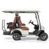 Aerfa 2+2 Sitze Golfwagen milchweiß 