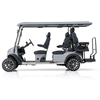 Aerfa 4+2 Sitze Golfwagen rauchgrau 